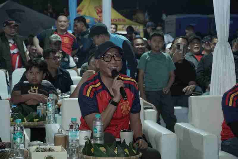 Nobar Final Piala Dunia 2026, Pemprov Lampung Perkuat Kebersamaan dan Dorong Perputaran Ekonomi UMKM