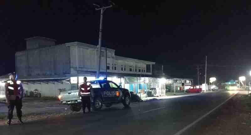 Patroli Blue Light Polsek Penawartama, Hadir Ditengah Masyarakat, Amankan Setiap Inci Wilayah Tulang Bawang