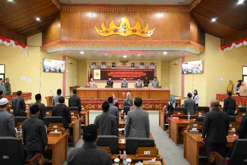 DPRD Lampung Barat Gelar Rapat Paripurna Tingkat I Penyampaian Nota Pengantar KUA dan PPAS Tahun Anggaran 2027