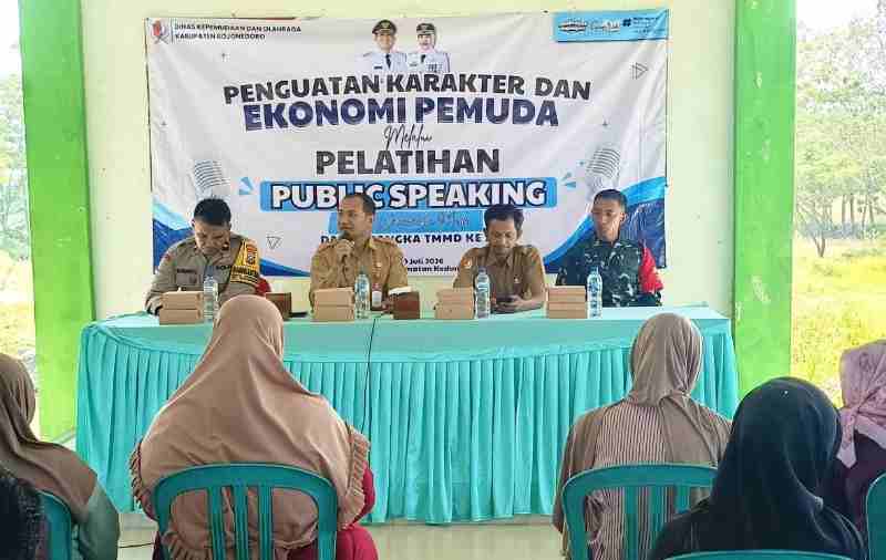 TMMD 129 Bojonegoro Latih Pemuda Kesongo Mahir Public Speaking dan Mandiri Berwira Usaha