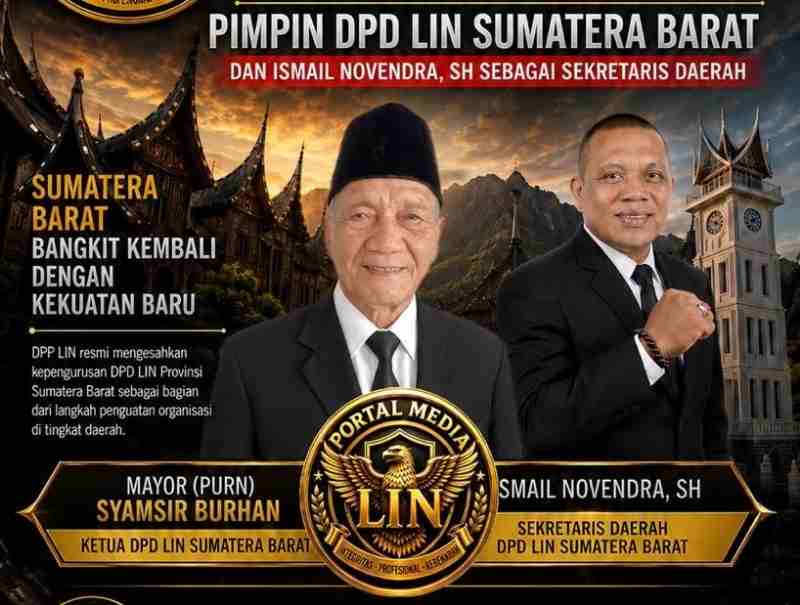 DPD LIN Sumbar Terbentuk, Syamsir Boerhan dan Ismail Novendra Siap Jalankan Amanah