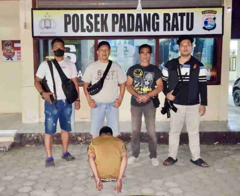 RA Warga Kampung Segala Mider, Pubian Pelaku Pencurian Berhasil Dibekuk Tekab 308 Presisi Polsek Padang Ratu