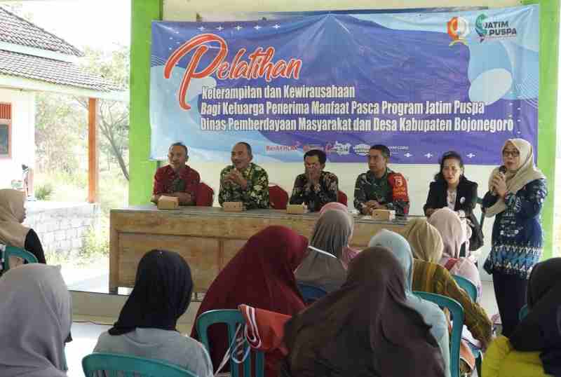 TMMD 129 Bojonegoro Gelar Pelatihan Kewirausahaan, Dorong Lahirnya UMKM Baru di Kedungadem