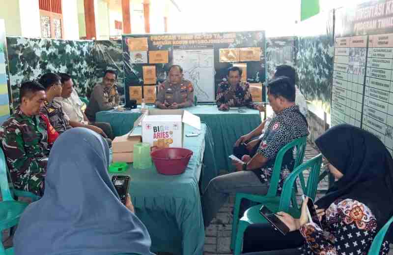 Perkuat Sinergi Lintas Sektor: Pemdes Kesongo bersama Satpol PP, Pemkab dan TNI Matangkan Program TMMD 129 Bojonegoro